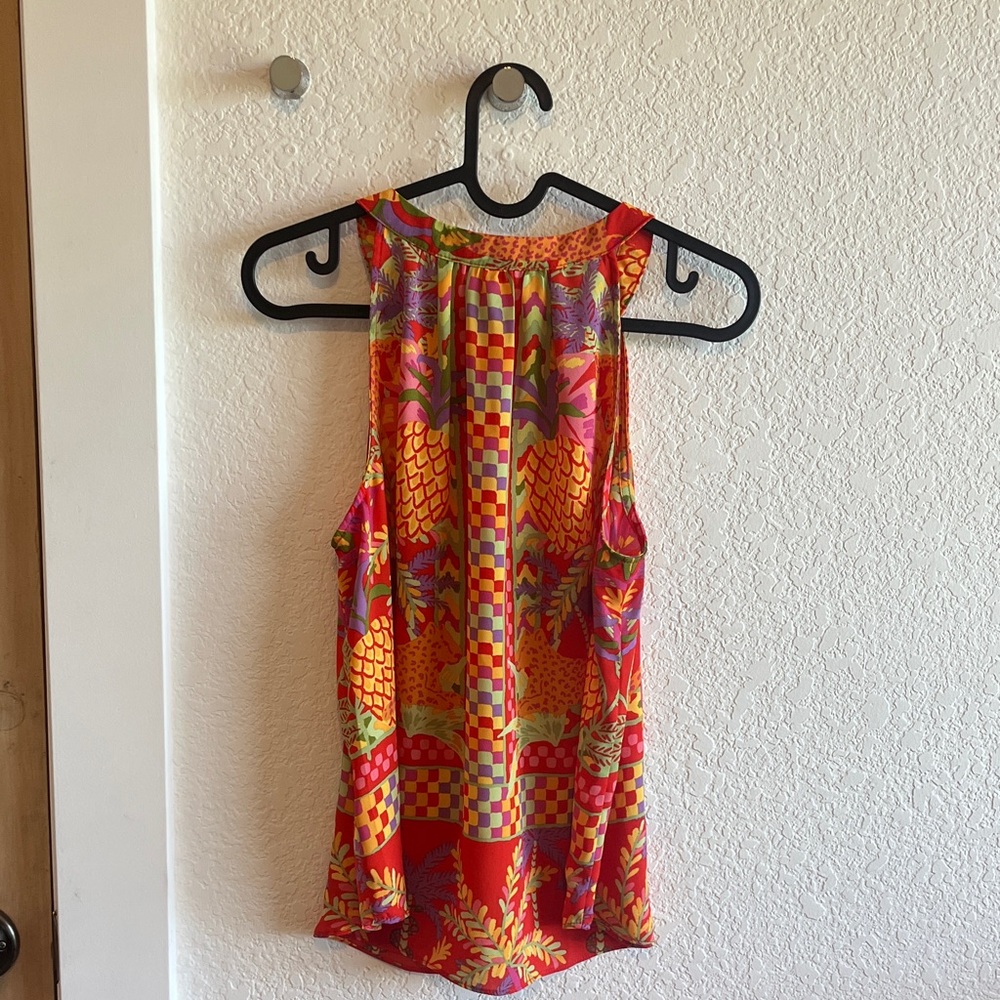 Rose & Olive Multicolor Camisole Top - Picture 4 of 5